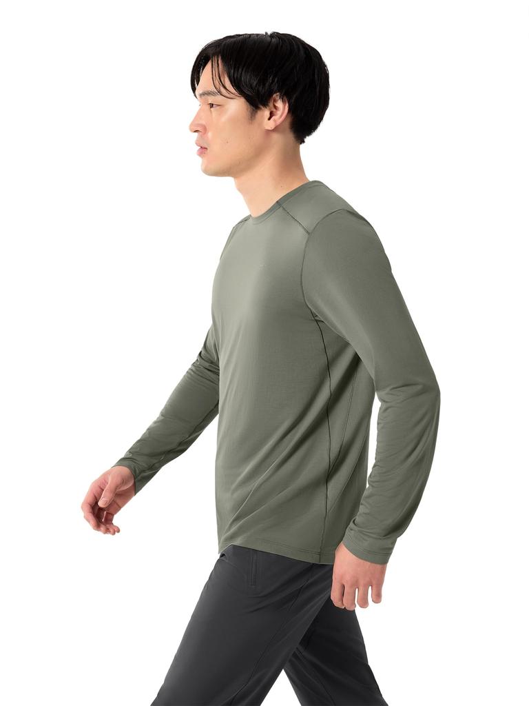 Cormac Crew Langarm Größe L Foliage Heather Arc'teryx Herren