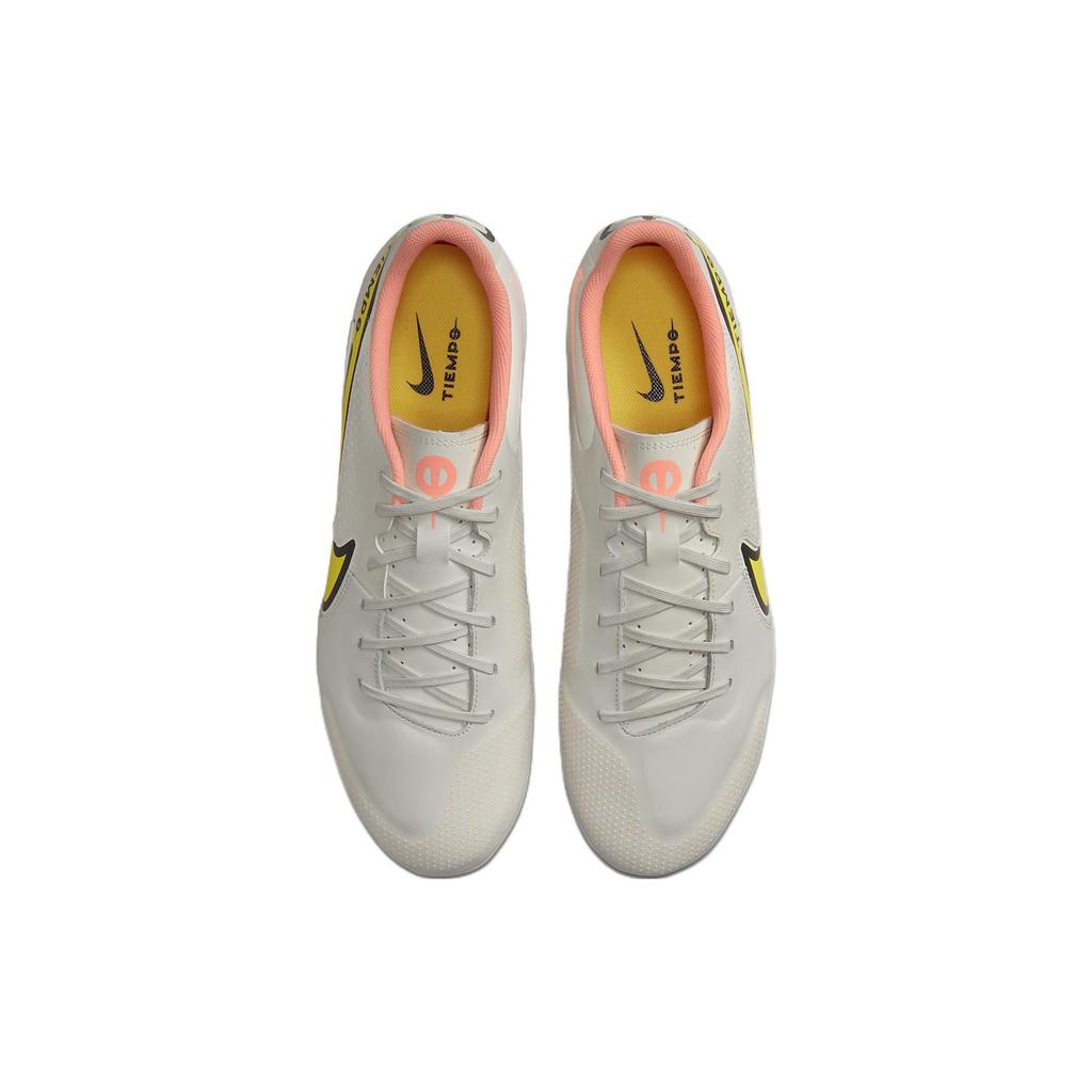 Nike Tiempo Legend 9 Academy MG Phantom Yellow Strike Unisex Sneakers Cream Sunset-Glow DA1174-002