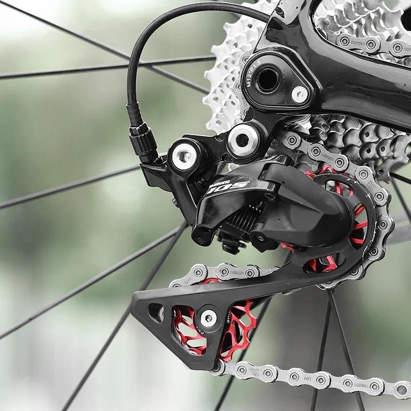1 PZ 11T/13T Cuscinetto Ceramico Leggero Ruote Puleggia Cambio Posteriore Bicicletta da Strada per Deragliatore Posteriore MTB Puleggia CNC