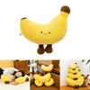 Plush Banana Pillow For Kids Soft Cartoon Fruit Gift For Girls