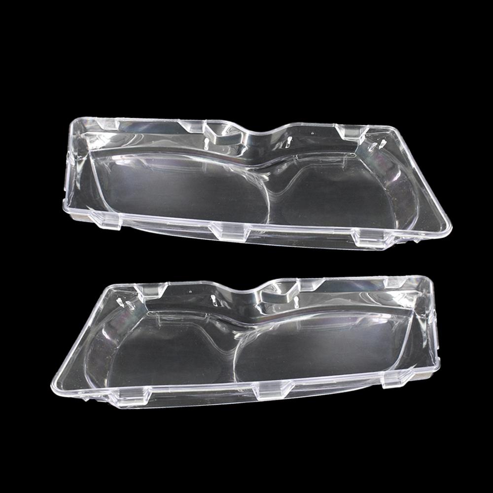 One Pair of Headlight Clear Cover Headlamp Lense Lens Front Headlamp Lens Replacemnt for BMW E46 3 series 4 Door 02 05