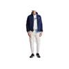 Polo Ralph Lauren Solid Color Long Sleeve Fleece Double Zipper Logo Jacket Men Jackets Navy-Blue MNPOKNI16820315-410