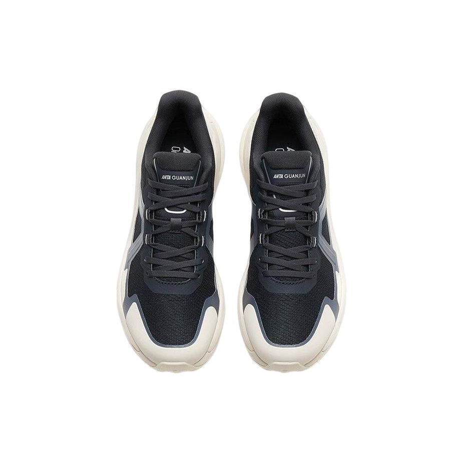 Anta Champion Lite нескользящие прочные низкие кроссовки мужские кроссовки черные белые — фото 3