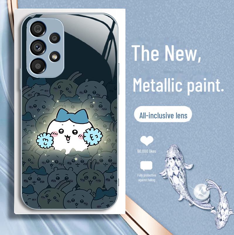 Husă Lichidă Anti-Cădere Samsung S20Plus Iepure Luminos 21 Xiaoxin 22 Xiaoba Xiaozhu FE Wow Wow Pro potrivită pentru Samsung S20Plus.