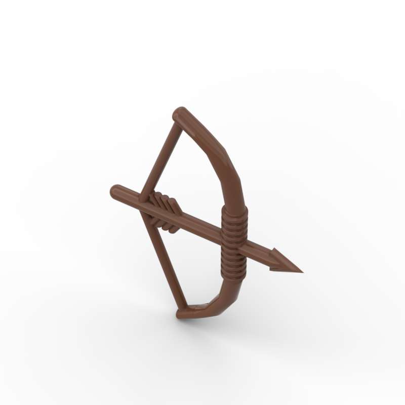 Non-Toxic Moc 10Pcs 4499 Longbow With Arrow Drawn Building Blocks Part Kit Prop Bow Bricks Assemble Particle Toys Children Birthday Gift