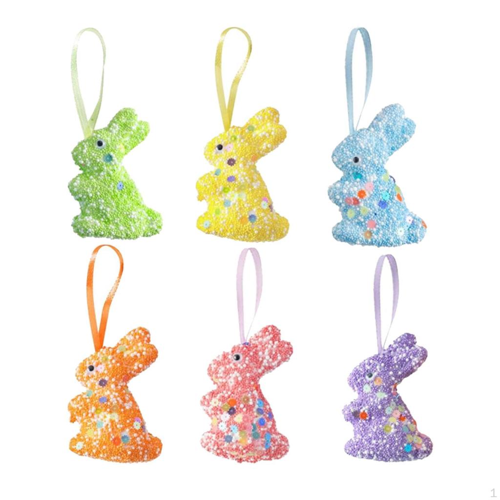 Easter Hanging Decorations DIY Crafts Adorable Pendants Foam Material for Party Supplies