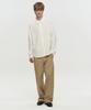 Hoite Curve Line Wide Pants (Beige)