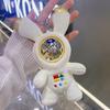 Süßer Plüsch-Astronauten-Schlüsselanhänger Astronaut Weltraum Für Männer Frauen Anime Autozubehör Schultaschen-Anhänger Geschenk für Erwachsene Kinder