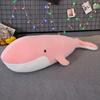Balena Peluche Carina Cuscino Peluche per Bambine Bambini Letto per Dormire Grande Morbido Bambola Kawaii