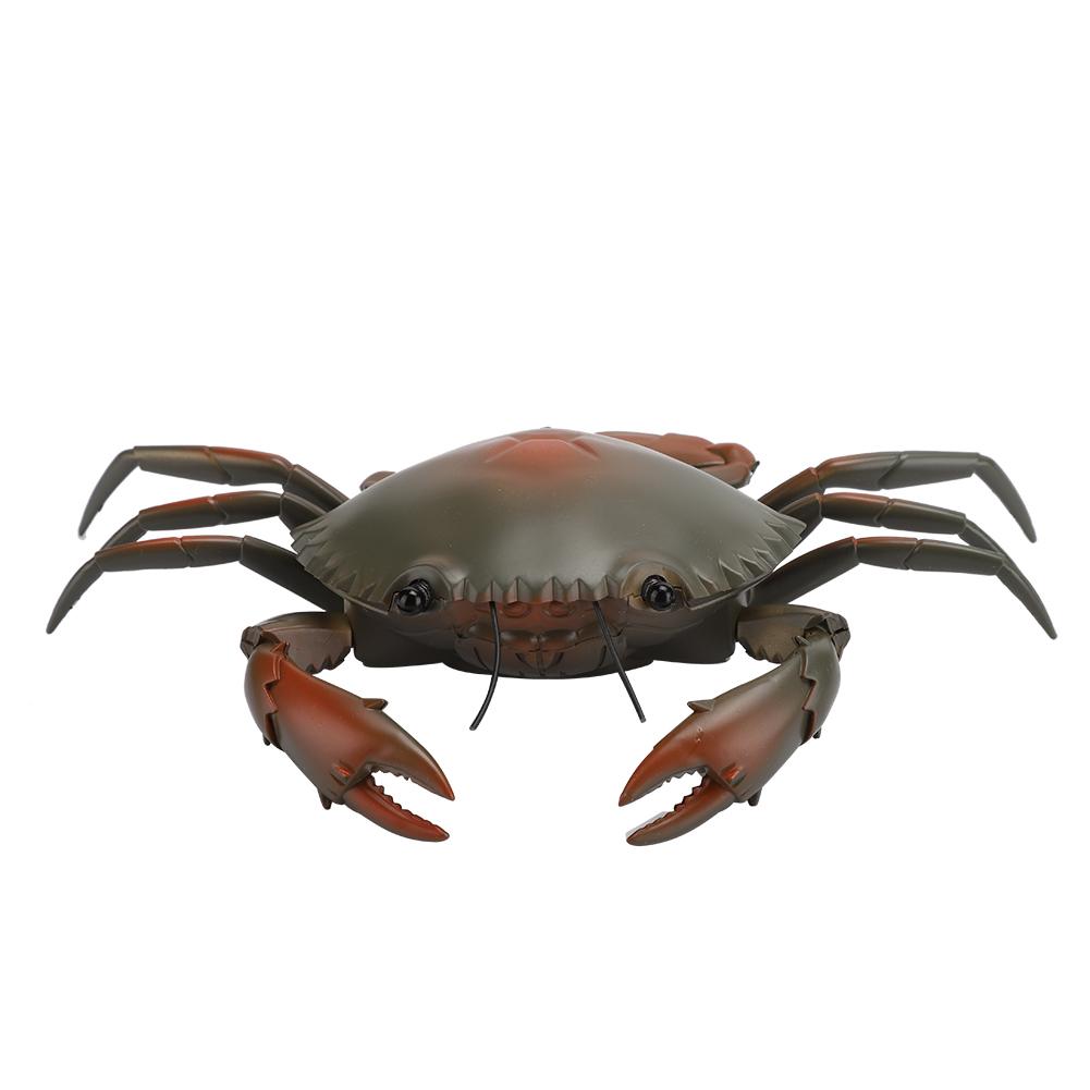 

Funny High Simulation Remote Control Infrared Animal Crab Kid Trick Playing Toy Prop(Cyan )