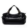 Damen Tasche, Boston Bag, Einfache Handtasche in Unifarbe, Tasche für den Weg zur Arbeit, Einzelne Schulter Crossbody Tote, Weiches Material