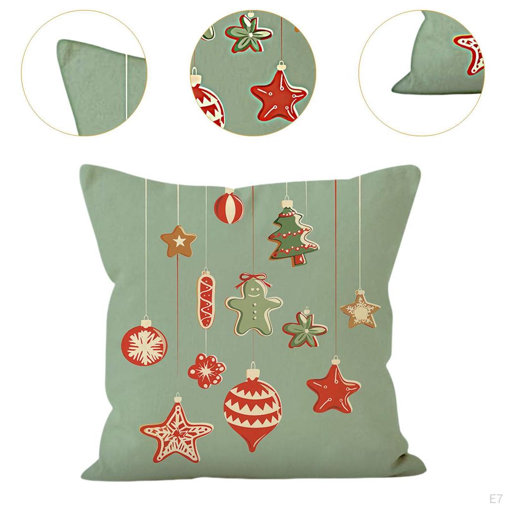 Christmas Decorative Pillow Cover for Home Use, Cushion Case Winter