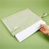 A4 Waterproof Pregnancy Check-Up Document Bag - Large Capacity Double-Layer Zipper Handbag for Students and Textbooks