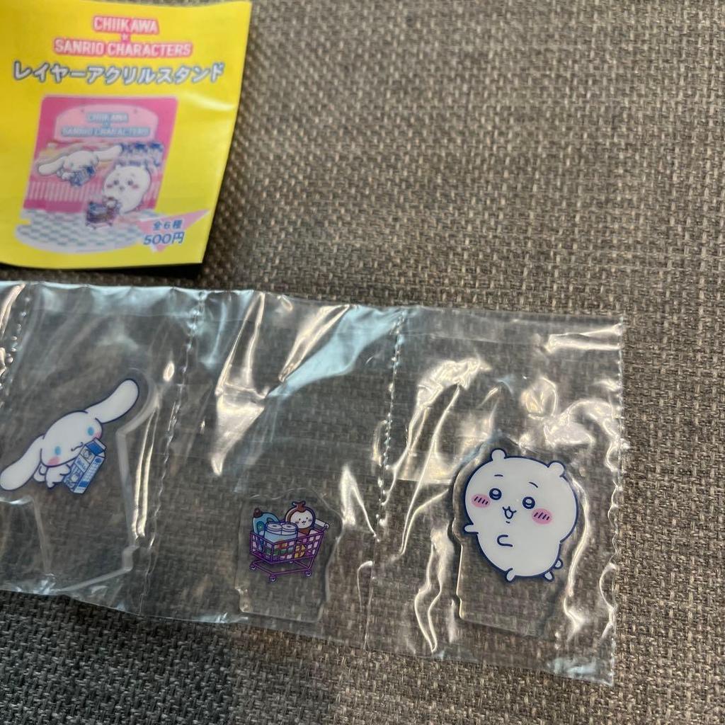 Chikawa x Sanrio Characters Acrylic Stand Chikawa x Cinnamoroll