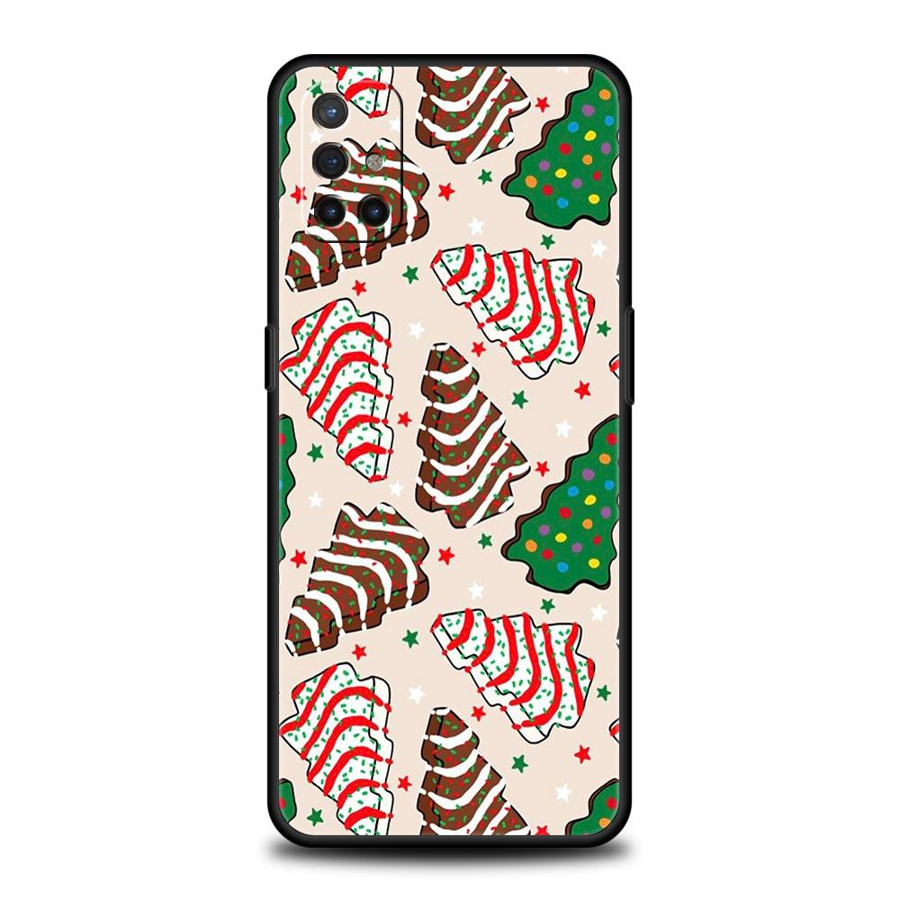 Cartoon Christmas Phone Case For OnePlus 13 12 11 10 9 8 7T Pro 13R 12R 10R 9RT 8T Nord N200 N30 2T CE 2 3 5G Lite Soft Cover