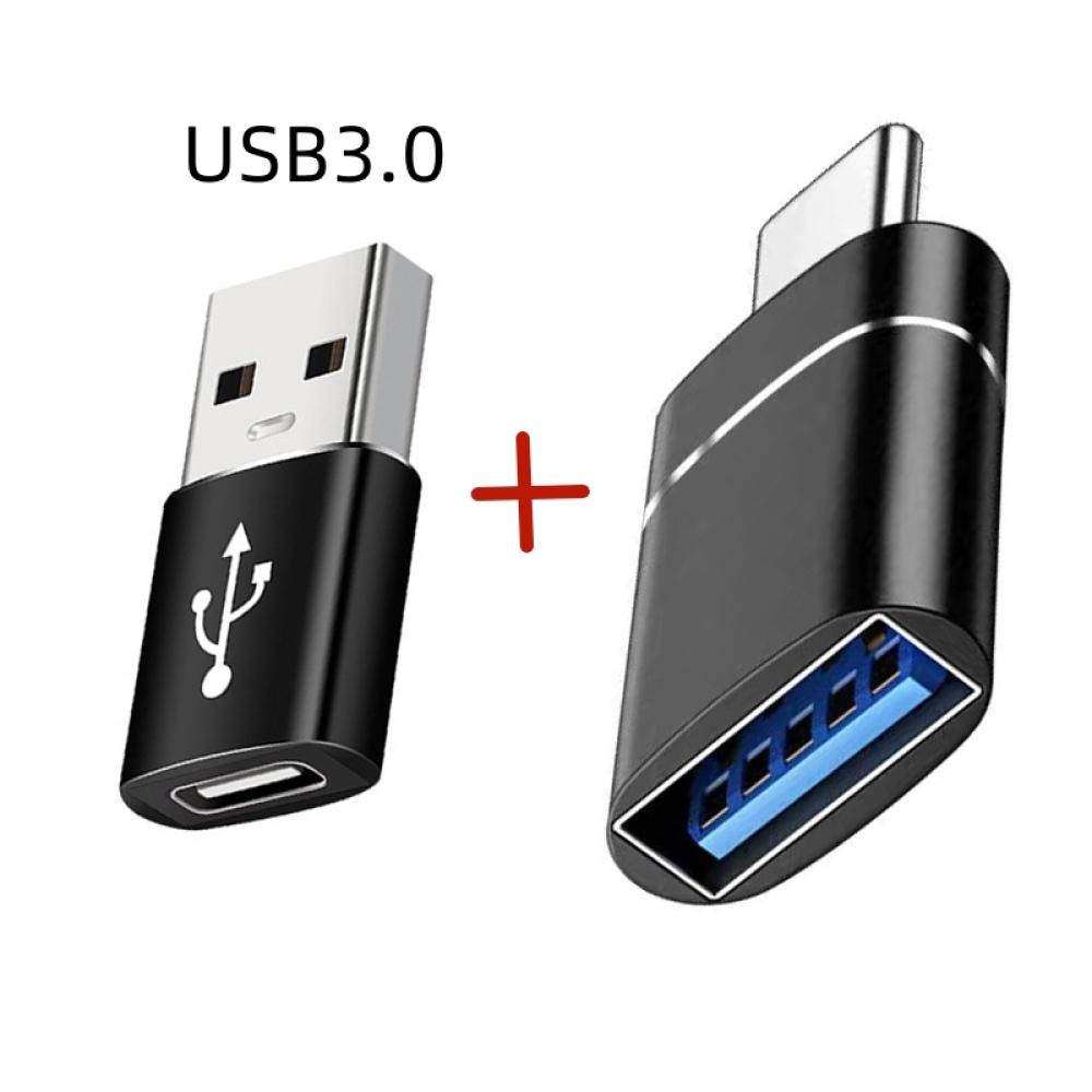 

2 шт. USB 3.0 к Type C OTG зарядное устройство адаптер разъем Type-C к USB папа к Type-c адаптер конвертер для ПК MacBook автомобильный USB Ipad 2pcs as picture