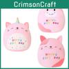 Squishmallows Cat Birthday Cow Unicorn Plush Toy Cute Doll Cartoon Gift Kids