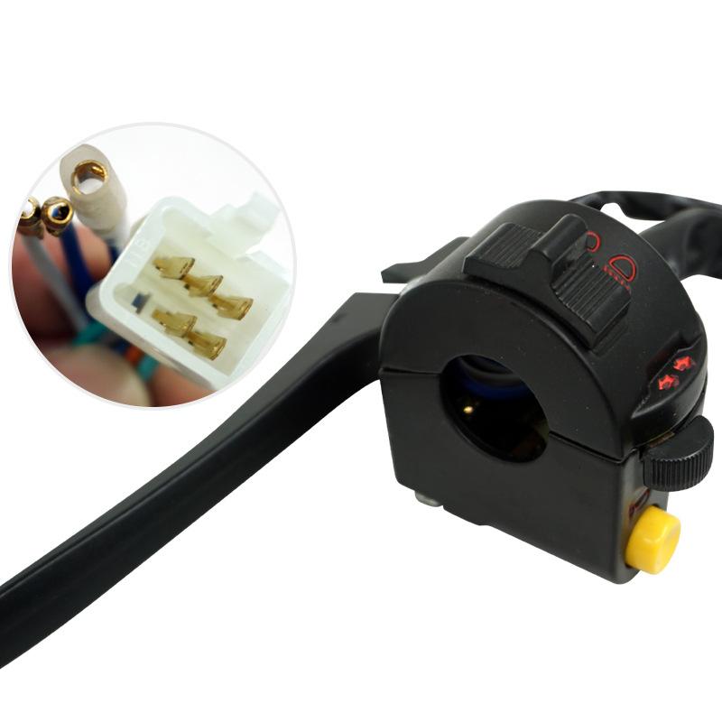Motorcycle Parts JH70 JH90 Scooter Little Turtle Switch Handlebar Assembly With Handle