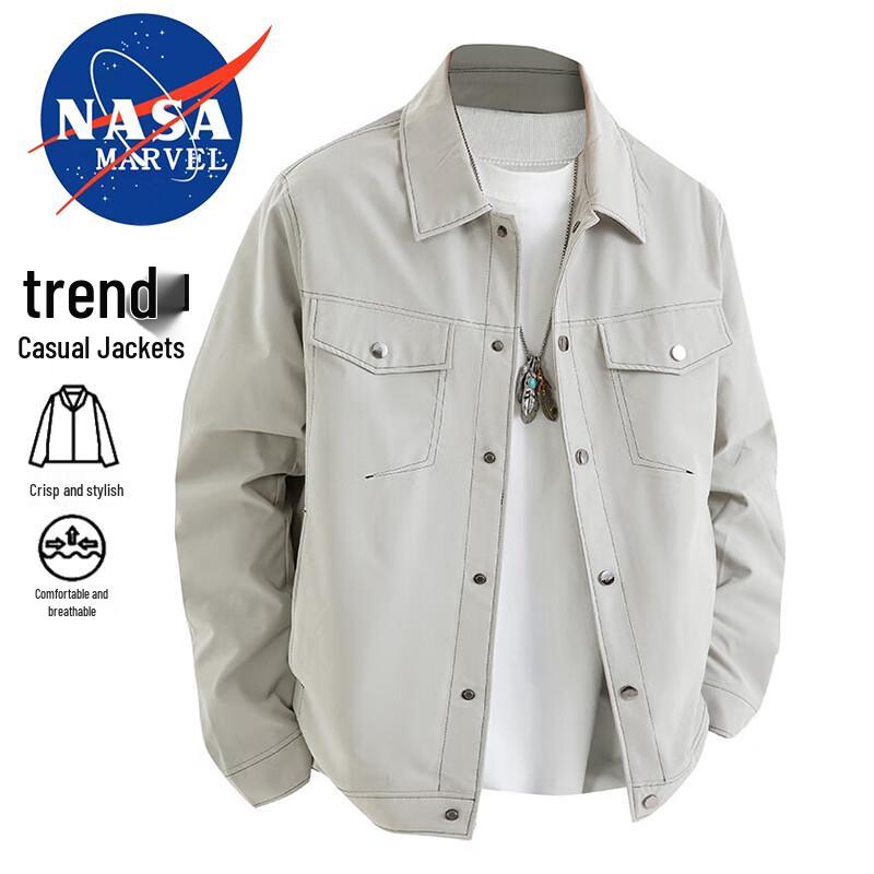 

NASA MARVEL Men s Spring/Autumn Windproof Jacket XL