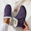 Fashion Plus Size Shoes for Women 36-43 Winter Fashion Women Plush Keep Warm Flats Non-slip Flats Casual Zapatos De Mujer Women Shoes