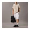 Calvin Klein Simple and fashionable commuting large-capacity backpack fabric backpack men's space black