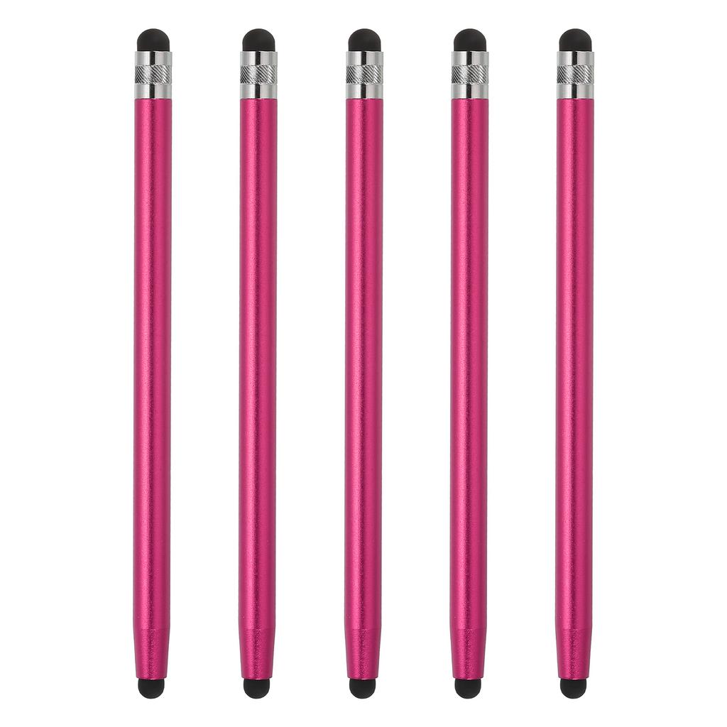 3/5Pcs Stylus Pens for Touch Screens Dual Rubber Tips Capacitive Stylus Universal Mobile Phone Tablet Pen Sensitivity Precision