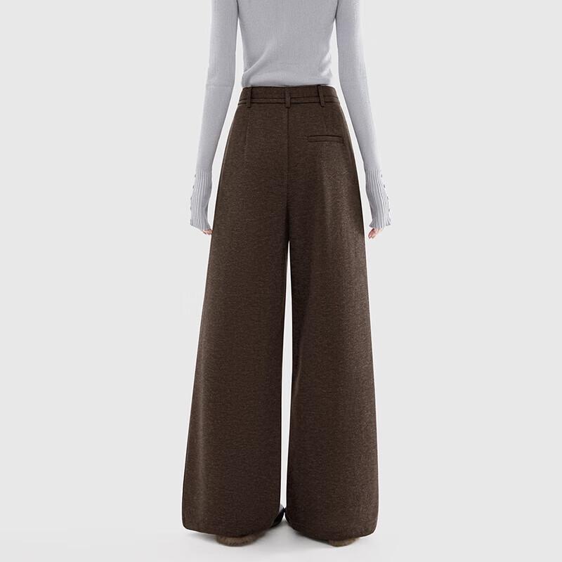 She Pool Old Money Style High-Waist Wide-Leg Pants