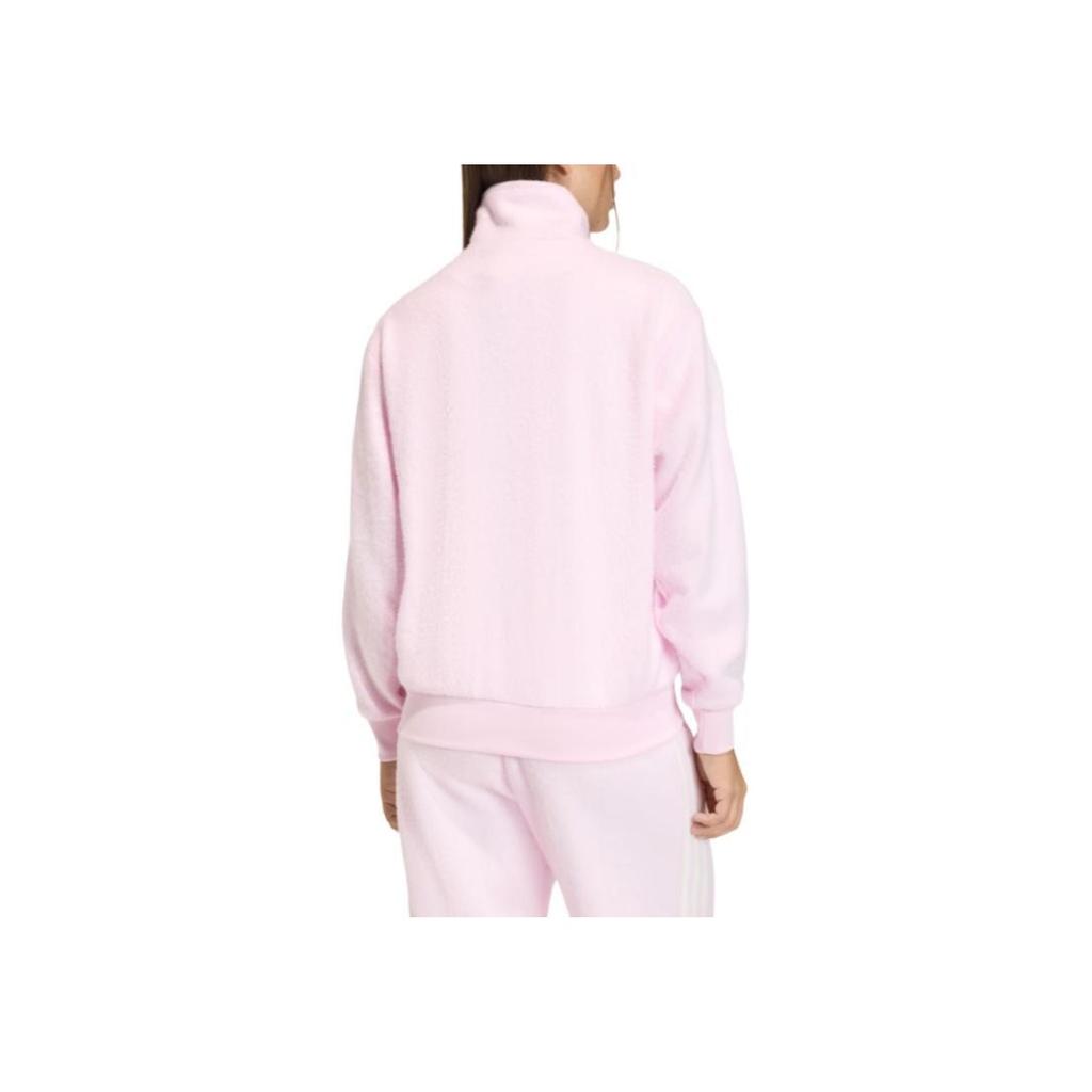 adidas Originals Firebird Mohair Stehkragen Locker Geschnitten Reißverschluss Sport Langarm Jacke Damen Jacken KS7778