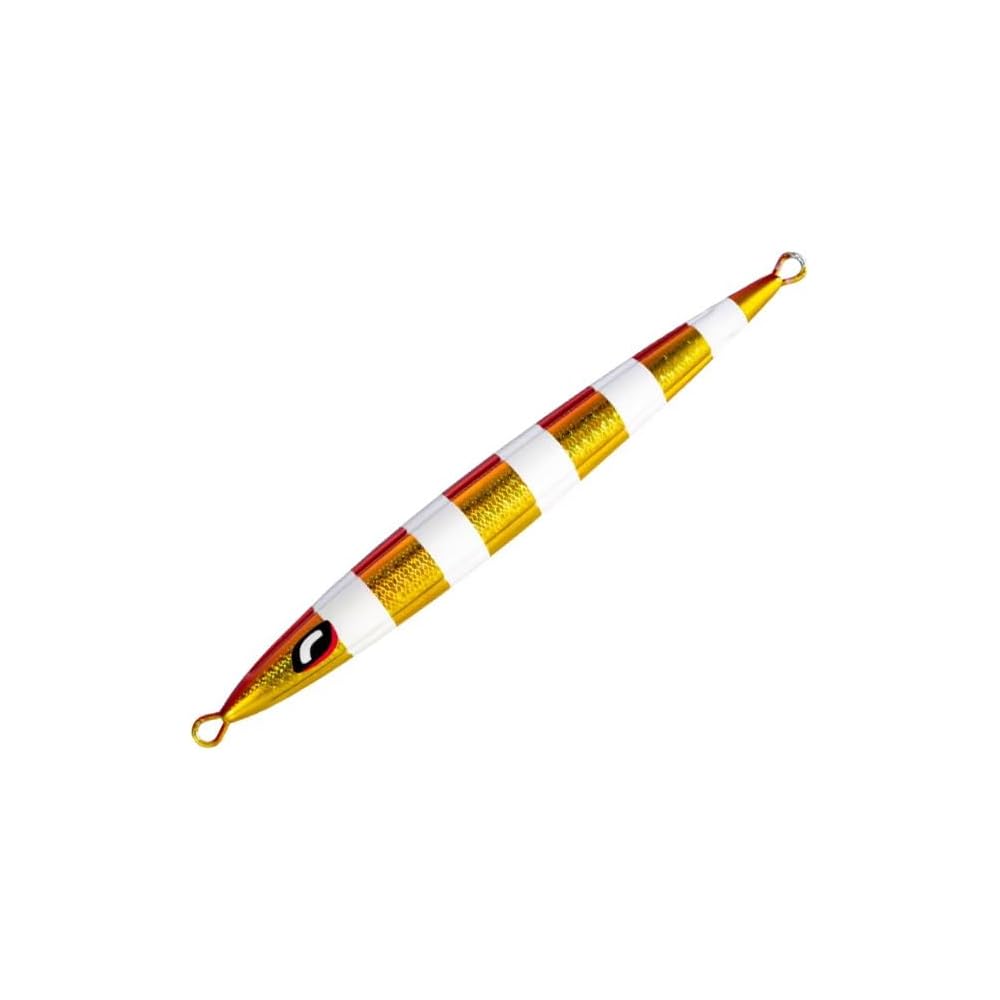 Shimano Ocea Stinger Butterfly Pebble Stick 300g Offshore Jig Red Gold Zebra