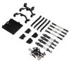 MN99S RC Car Metal Upgrade Kit: Tie Rod & Shock Absorber.