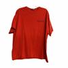 Gildan Mens Red Cotton T-Shirt Steve Serra Auto Group Crew Neck Short Sleeve 2XL