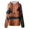 Women's Long Sleeve Halloween Print Hoodie for Festive Fall Outfits