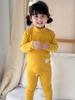 25 Styles Kids' Cotton Turtleneck Thermal Underwear Set for Fall/Winter - Boys & Girls