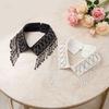 Elegant Beadwork Fringe Detachable Collar Fashion Accessory For Women And Girls Stylish Neckpiece Decorative Neckwear