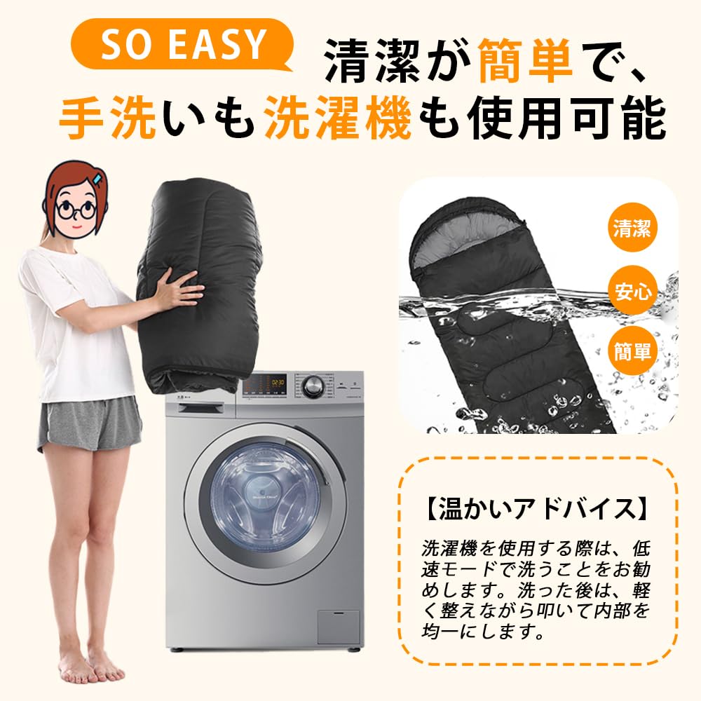 BakingWorld Sleeping Ideal for Outdoor and Comfortable Temperature Fully Includes Storage 1kg Envelope-Style Bag, Lightweight, Warm, Waterproof,