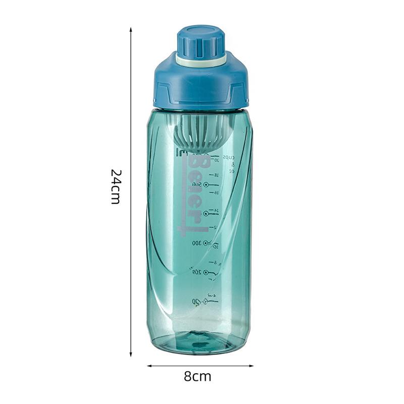 1000Ml Water Bottle Outdoor Sport Fitness Water Cup Straigh Drinking Water Bottles Student Portable Drink Cups