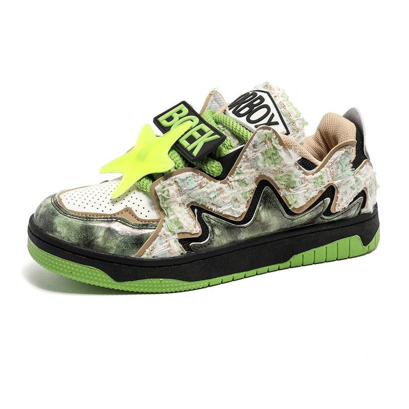 

Модные корейские мужские и женские массивные спортивные кроссовки на плоской подошве, мокасины, спортивная повседневная обувь для студентов и звезд, спортивная обувь 41