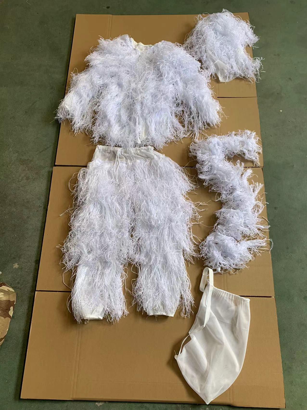 Bērnu vilnas-zīda džungļu kamuflāžas ghillie uzvalks