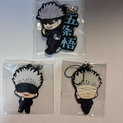 Jujutsu Kaisen Gojo Satoru Complete Goods Set Keychain Badge Card Lot Japan