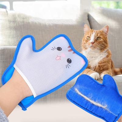 Katzenpflegehandschuh, Bürste, Entwirren, Verschütten, Tierhaarentferner für Welpenkleidung