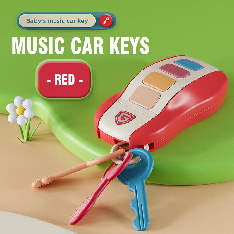 

Non-Toxic Simulation Toy Pretend Play Musical Car Key Vocal Smart Cars Pretend Play With Music Educational Children Toys For Baby Kid Gift