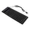 85 Keys Portable USB Mute Silicone Foldable Wired Keyboard for Laptop/Computer