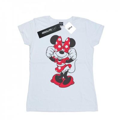 Minnie Mouse Bow Eyes bomull T-skjorte for kvinner/damer