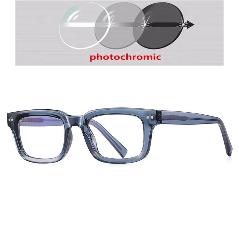 Blue Light Blocking Small Square Prescription Glasses For The Nearsighted TR90 UV400 Shortsighted Eyeglasses 0 -0.5 -0.75 To -6.