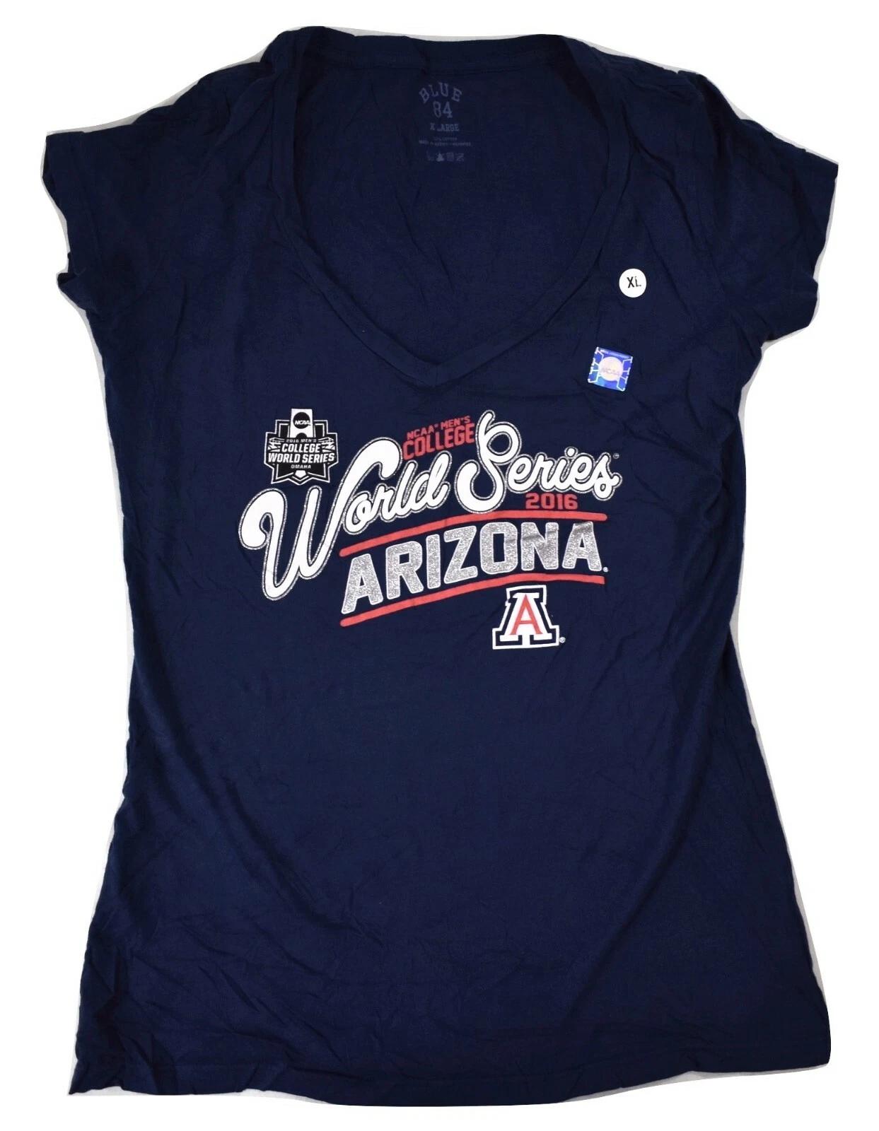 

Blue 84 Womens 2016 Mens College World Series 2016 Arizona Shirt New XL XL