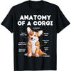 Anatomy of a Corgi T-Shirt