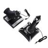 2119Pro Flight Simulator Vibration USB Professional Flight Control System Black Silver