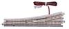 KATO Synthetic Sleeper Electric Point 6 Railway Model Supplies No. (Left) 20-214