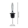 1PC/4PCS Wine Bottle Stopper Rustproof Good Sealing Lightweight Bar Wine Bottle Spout Pourer Rubber Plug for Clubs Cafes
