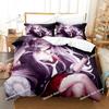 Fashion Anime Danganronpa Bedding Set Printed Bed Set Duvet Cover Sheet Pillowcase Bed Soft Quilt Cover Full Queen King Size